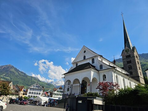 church at stans town of switzerland