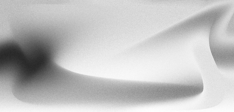 Abstract Monochrome Grain Background with Soft Blurred Shapes and Minimal Gradient Texture