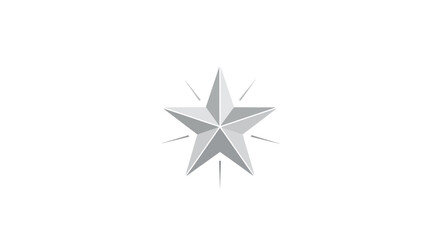 Fototapeta premium Shining Star Icon Symbol Graphic.