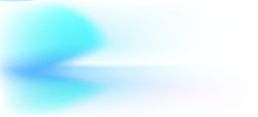 Fototapeta premium Abstract gradient shape with noise, blue blurred grainy color gradation, vibrant design element.