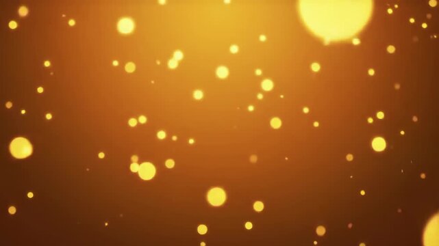 Golden light particles drifting warm amber loop, sun-dust motes floating in summer light beam, peaceful abundant background for wellness golden hour aesthetic seasonal brand video content.