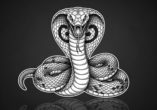 Ophidian Majesty: A Serpent's Silent Command