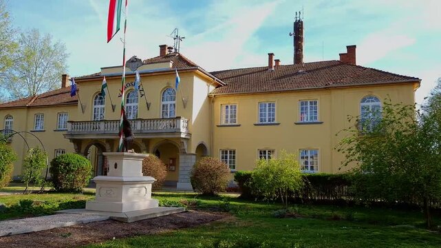 Village Mindszent near Tisza