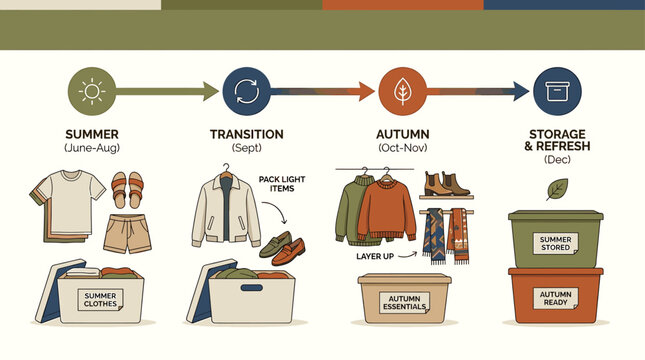 Seasonal Wardrobe Organization and Clothing Rotation Guide for Efficient Closet Management