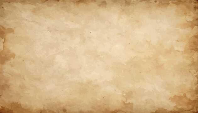 A high-quality vintage parchment paper texture with aged stains and crumpled details, perfect for retro backgrounds, historical documents, or antique-style designs.