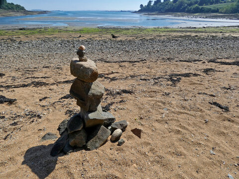Randonn&eacute;e sur le GR34 en Bretagne (FRANCE), de SAINT-BRIEUC jusqu'&agrave; TREGUIER. 
Jour 8 : du Sillon du Talbert &agrave; Tr&eacute;guier.