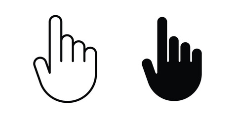 Fototapeta premium Finger icon
