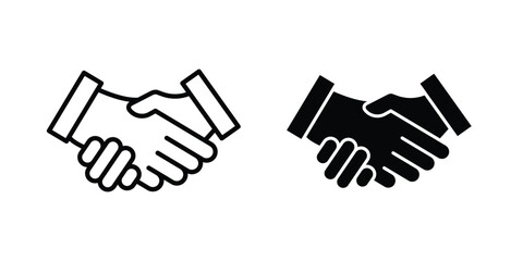 Fototapeta premium Handshake icon