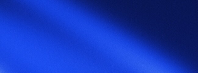 Fototapeta premium Abstract grain background with blue spectrum light leak on dark texture and noise with vibrant gradient colors. indigo film overlay.