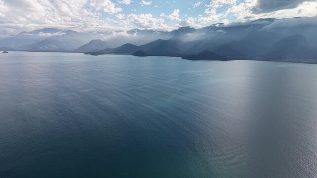Aerial View of Pouso da Caja&iacute;ba Beach and Atlantic Forest, Brazil | Vista A&eacute;rea da Praia do Pouso da Caja&iacute;ba e Mata Atl&acirc;ntica, Brasil