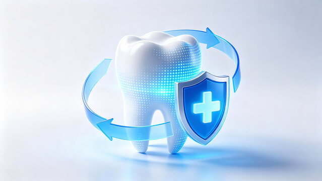 Protected Healthy Tooth