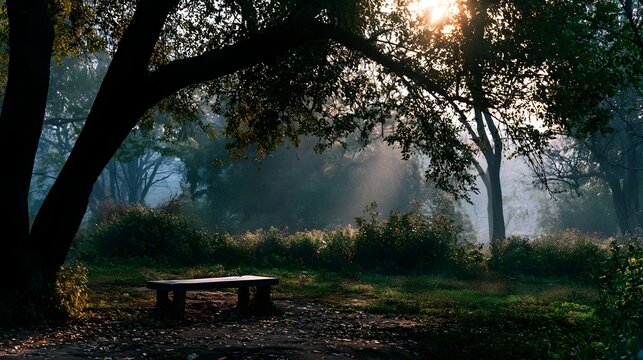 A compelling and tranquil ic scene illuminated by bright daylight conveying a serene and peaceful vibe