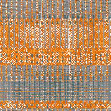 Geometry  Boho Style texture repeat creative modern pattern. Vintage grunge textured background distressed texture and effect Abstract Hand Ethnic Batik for runner carpet, rug,