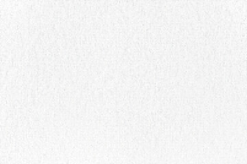 Fototapeta premium Abstract background with scattered light gray square particles and small pixel shapes