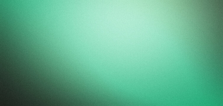 Emerald Sweep Gradient Background with Grainy Texture