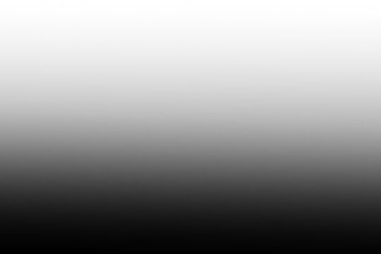 Abstract smooth gradient background with white to black transition isolated on transparent background