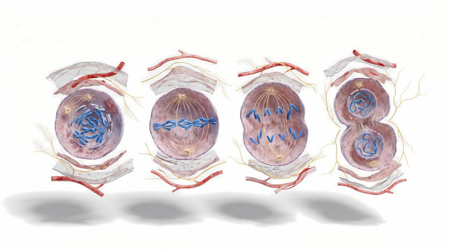 Stages of Mitosis Prophase Metaphase Anaphase Telophase