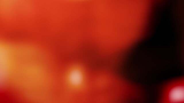 4K retro soft orange haze overlay for nostalgic presentation layouts