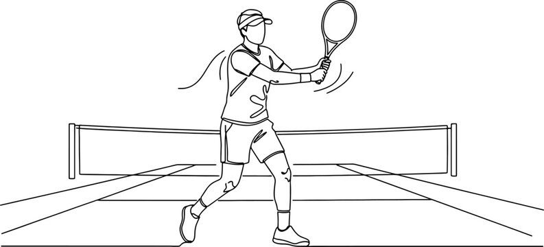 106_A tennis student practici_traced