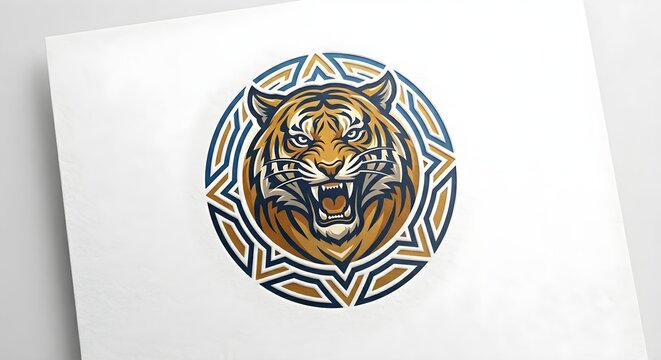 tiger animal logo 