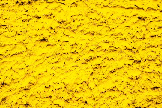 Texture yellow plaster