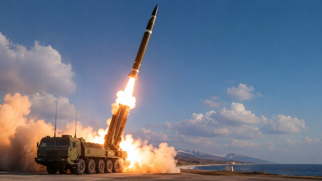 Ballistic Missile Launching from 