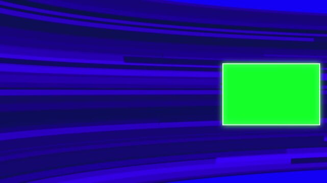 Neon lights blinking lines moving animation. Seamless loop animation of glowing neon line. Abstract neon light streaks motion background .