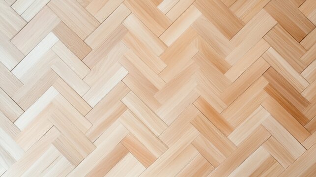 Seamless light wood herringbone parquet floor background, showcasing natural grain and geometric pattern for contemporary interiors. ,Flooring, Texture