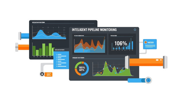 Data Analysis Dashboard: Intelligent Pipeline Monitoring and Performance Metrics