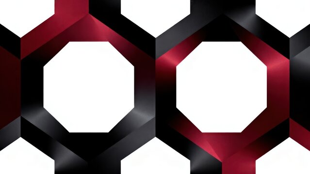 Geometric pattern with hexagons and octagons
