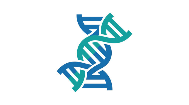 DNA Double Helix Structure Model.