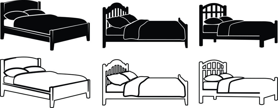Six simple bed types for bedroom design