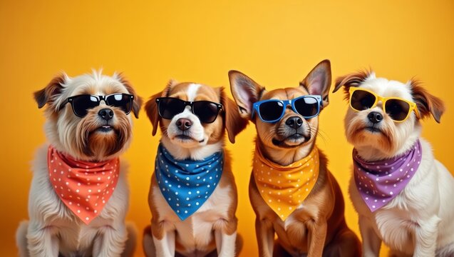 Four Dogs
