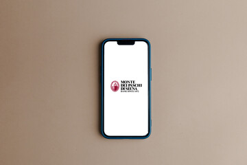 Naklejka premium Monte dei Paschi di Siena Historic Italian Bank Providing Financial Services, Banking Solutions, Wealth Management, and Investment Services
