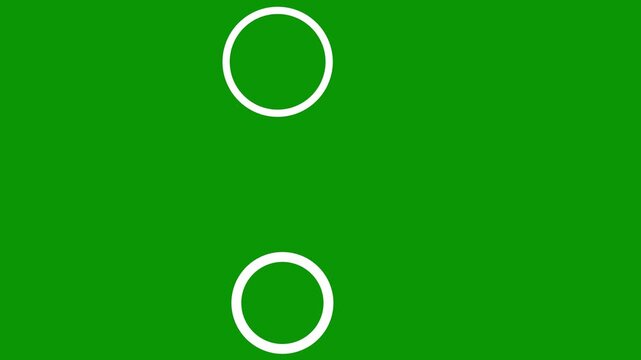 Flat vector circle blast explosion animation overlay, fireworks detonation shape blast, circle bursting in 4k with ellipse blast effects on green screen background, cartoon firework.