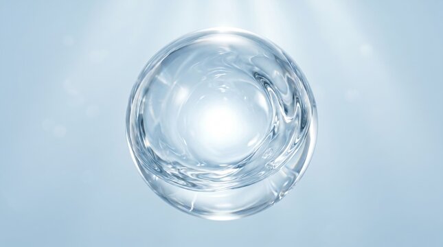water drop on glass