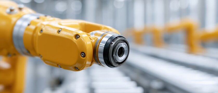 premium robotics and automation center focused on precision manufacturing and productivity growth
