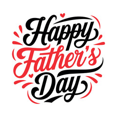 Fototapeta premium happy father's day logo design silhouette vector line art logo design