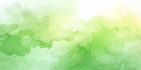 Abstract green watercolor grunge world map background with vintage atlas style illustration and global geography texture in soft artistic design © Sakib