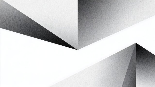Abstract geometric pattern with black and white triangles