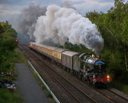GWR 4073 Class 5043 Earl of Mount Edgcumbe - Cathedrals Express