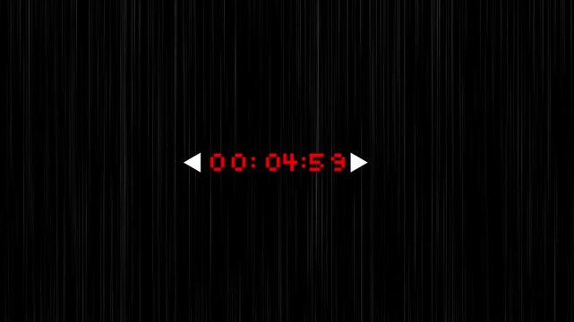 Timer stopwatch display technology advertise video animation suitable to your brand, cyber, time, boom, symbol, computer, technology, visual, template, abstract, marketing, business, and more