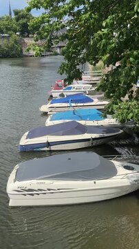 boat on the river