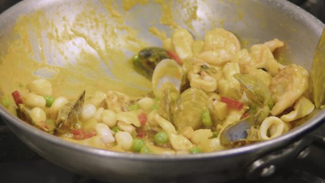 Seafood Rice Preparation &ndash; Step-by-Step Cooking Video