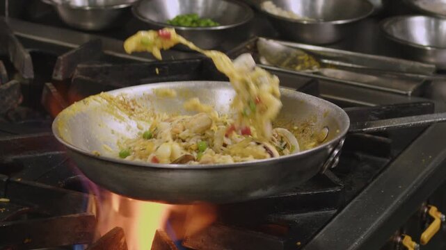 Seafood Rice Preparation &ndash; Step-by-Step Cooking Video