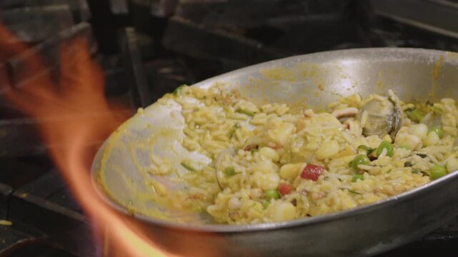Seafood Rice Preparation &ndash; Step-by-Step Cooking Video