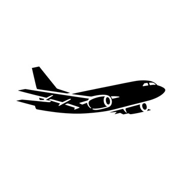 PNG Silhouette airplane flight icon