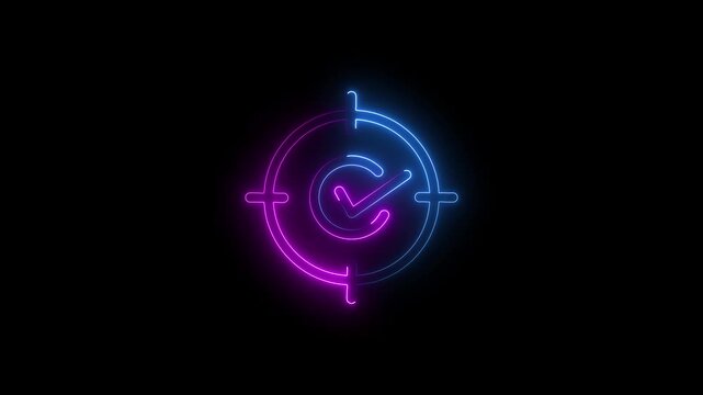 Abstract glowing purple d n a helix spiral motion animation background