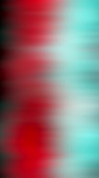 Teal Red Black Aurora Gradient Motion Background, Smooth Flowing Aurora Light Animation Seamless Loop, 4K