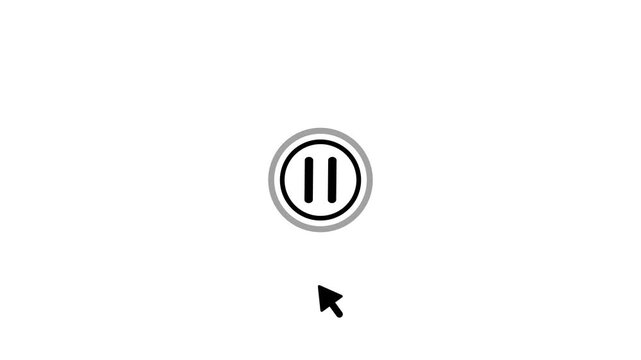 Minimalist analog clock face with black hands and numbers on white background